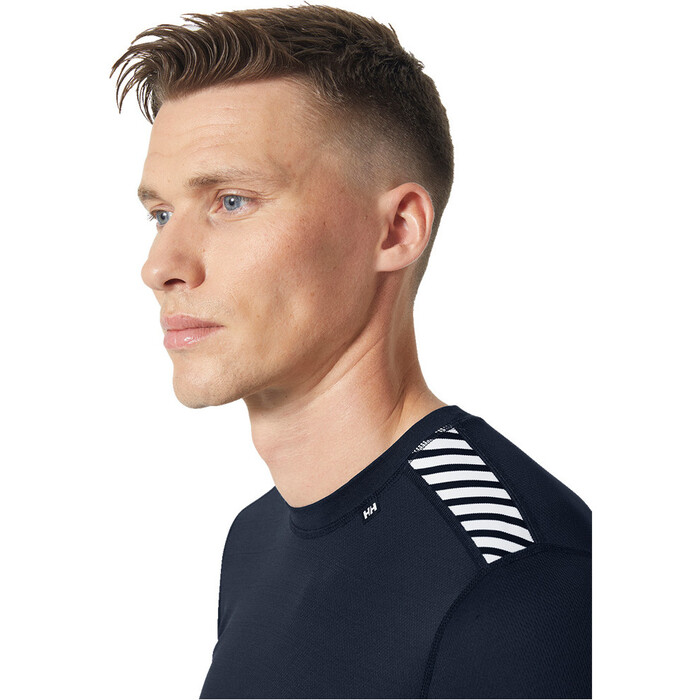 2024 Helly Hansen Männer Comfort Dry 2 Pack Base Layer 48676 - Navy